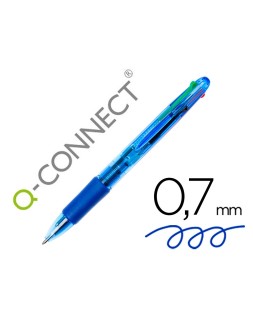 Boligrafo q-connect 4 en 1...