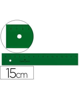 Regla faber castell 15 cm...