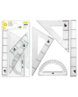 Juego escuadra y cartabon...