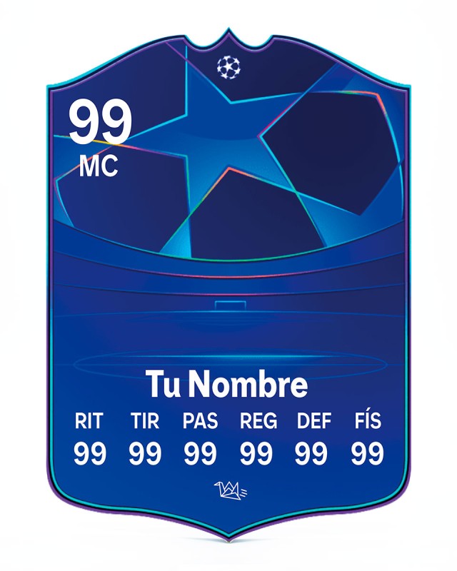 Carta FC25 Champions RTTK