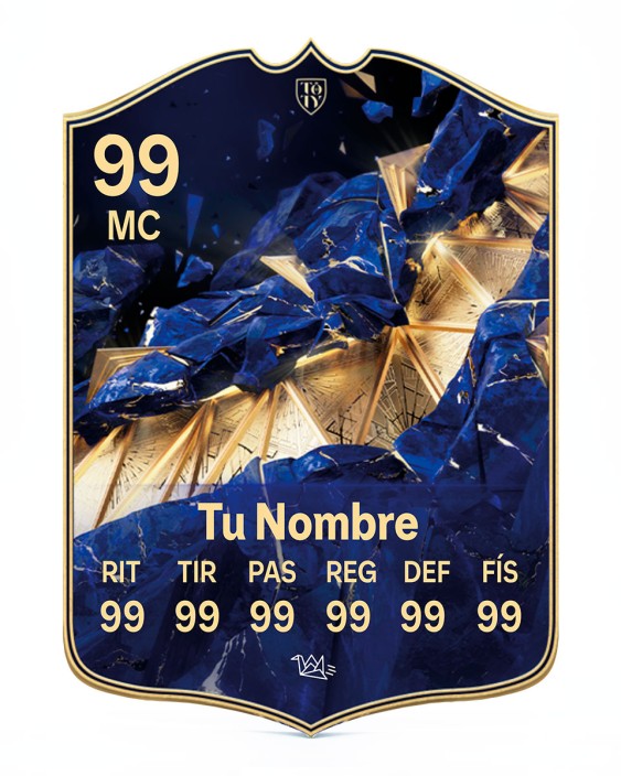 Carta FC25 TOTY (Team Of The Year) Digital