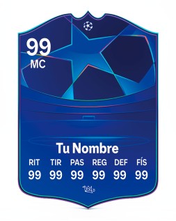 Carta FC25 Champions RTTK Digital