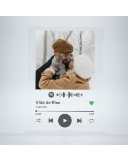 Placa Spotify Regalo