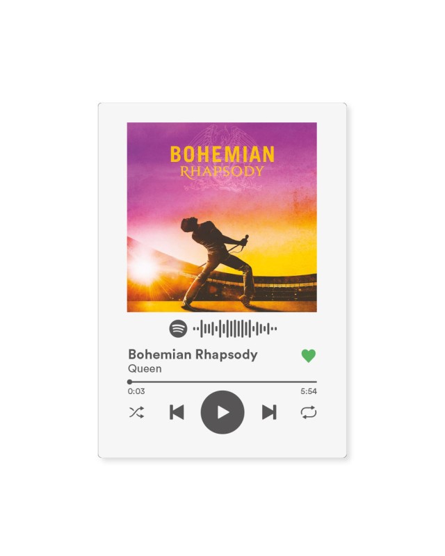 Placa Spotify Personalizada