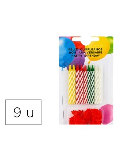 Velas cumpleaños con...