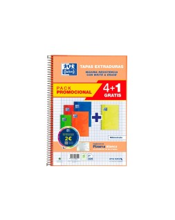 Cuaderno espiral oxford...