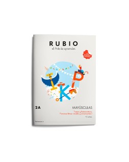 Cuaderno rubio mayusculas 2b