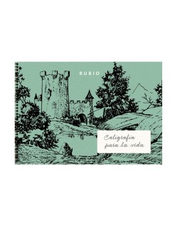 Cuaderno rubio caligrafia...