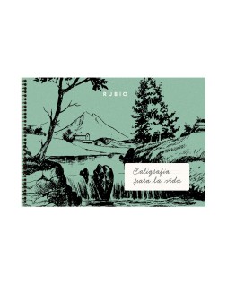 Cuaderno rubio caligrafia...