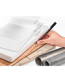 Rotulador staedtler lumocolor retroproyeccion punta de fibra 318 caja de 10 unidades colores surtidos