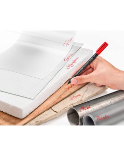 Rotulador staedtler lumocolor retroproyeccion punta de fibra 318 estuche de 8 unidades colores surtidos