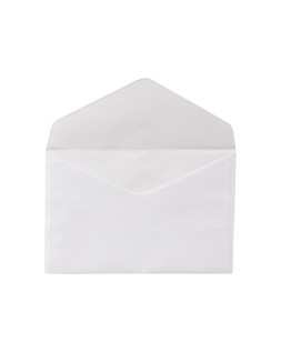 Sobre liderpapel n.0 blanco tarjeta de visita 70x105mm engomado caja de 100 unidades