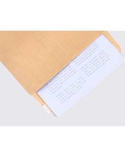 Sobre liderpapel bolsa n.5 kraft din c5 162x229 mm tira de silicona caja de 250 unidades