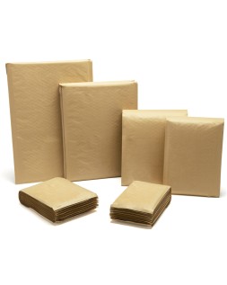 Sobre burbujas crema q-connect j/6 300 x 440 mm caja de 50 un