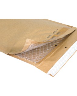 Sobre burbujas crema q-connect k/7 350 x 470 mm caja de 50