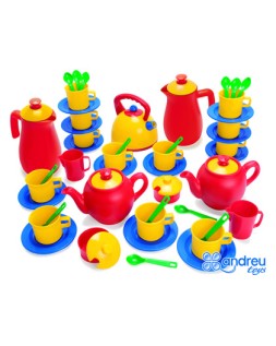 Juego dantoy vajilla 12 servicios 82 piezas 29x38x9 cm