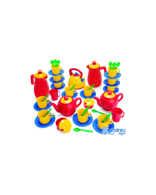 Juego dantoy vajilla 12 servicios 82 piezas 29x38x9 cm