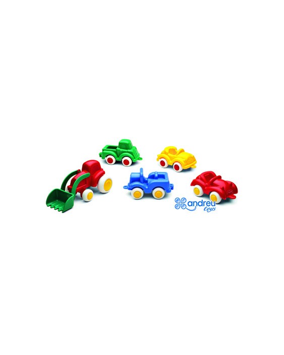 Juego vikingtoys mini vehiculos polipropileno 7 cm caja de 30 unidades surtidos