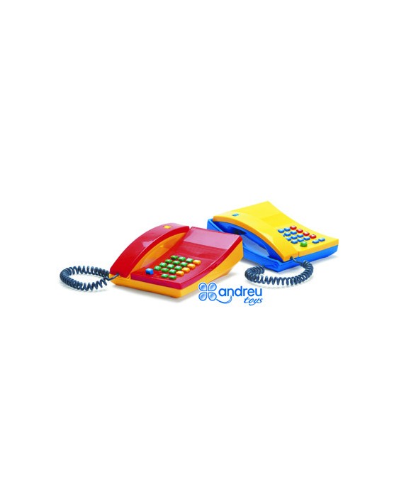 Juego dantoy telefono con teclas y sonido 18x19x8 cm