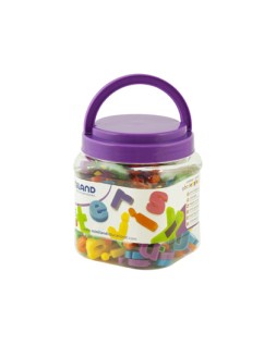 Juego miniland letras minusculas magneticas bote de 154 piezas