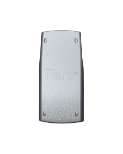 Calculadora milan cientifica m240 silver 2 lineas 240 funciones 10+2 digitos color verde turquesa con tapa color