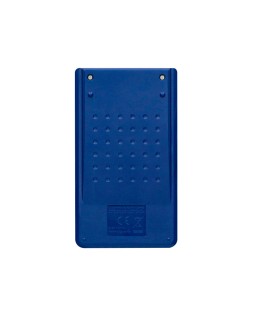 Calculadora liderpapel bolsillo xf09 8 digitos solar y pilas color azul 115x65x8 mm