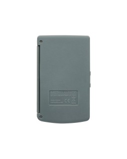 Calculadora liderpapel bolsillo xf15 10 digitos con tapa solar y pilas color gris 123x75x12 mm