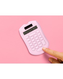 Calculadora liderpapel bolsillo xf44 8 digitos solar y pilas 94x59,5x10,5mm coloresnegro verde rosa exp de 16