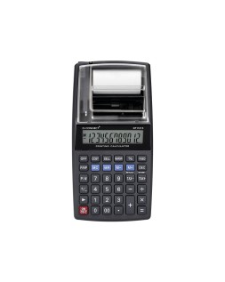 Calculadora q-connect impresora pantalla papel kf11213 12 digitos tinta azul