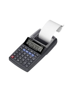 Calculadora q-connect impresora pantalla papel kf11213 12 digitos tinta azul