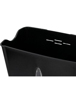 Destructora de documentos q-connect kf17970 capacidad de corte 6 h destruye grapas clips y tarjetas papelera 14l