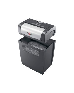Destructora de documentos rexel momentum x308 capacidad de corte 8 hojas destruye grapas y clips 15 litros