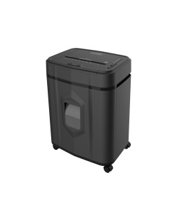 Destructora de documentos q-connect capacidad de corte 120 h auto / 10 h manual destruye grapas clips y