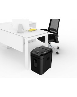 Destructora de documentos q-connect capacidad corte 180 h auto / 10 h manual destruye grapas clips y tarjetas