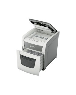 Destructora de documentos leitz iq auto+ office 50 capacidad de corte 50 hojas destruye grapas y clips