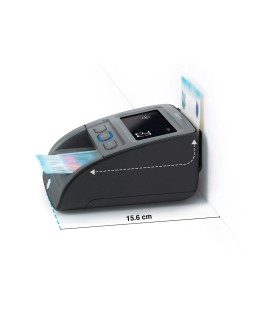 Detector contador de billetes falsos safescan 155-s 7 puntosverificacion y guia salida billetes actualizable sd cable