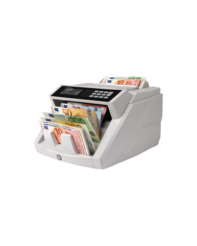 Detector contador de billetes falsos safescan 2465s 7 puntos de verificacion funcion añadir y de fajos