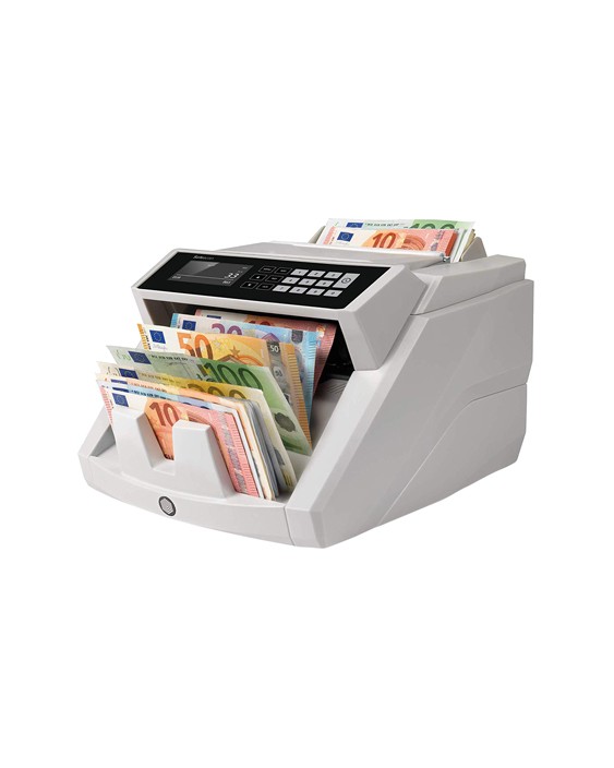 Detector contador de billetes falsos safescan 2465s 7 puntos de verificacion funcion añadir y de fajos