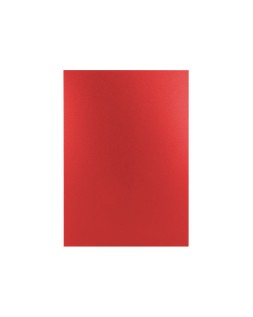 Tapa encuadernacion liderpapel polipropileno a4 0.5mm rojo opaco paquete de 100 unidades