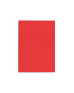 Tapa encuadernacion liderpapel polipropileno a4 0.5 mm rojo translucido paquete de 100 unidades