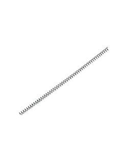 Espiral metalico yosan negro paso 64 5:1 6 mm calibre 1,00 mm