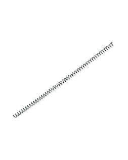 Espiral metalico yosan negro paso 64 5:1 10 mm calibre 1,00 mm