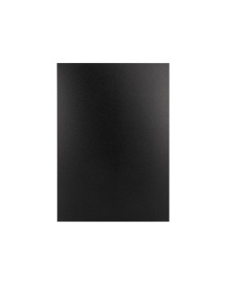 Tapa encuadernacion liderpapel polipropileno a4 0.5mm negro opaco paquete de 100 unidades