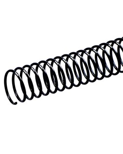 Espiral metalico q-connect 64 5:1 12 mm 1mm caja de 200 unidades