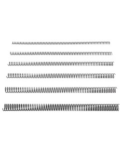 Espiral metalico q-connect 64 5:1 12 mm 1mm caja de 200 unidades