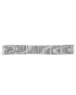 Espiral metalico q-connect 64 5:1 34mm 1,2mm caja de 25 unidades