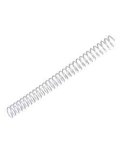 Espiral plastico q-connect transparente 32 5:1 10mm 1,8mm caja de 100 unidades