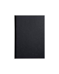 Tapa de encuadernacion fellowes din a4 carton extra rigido negro 750 gr pack de 50 unidades