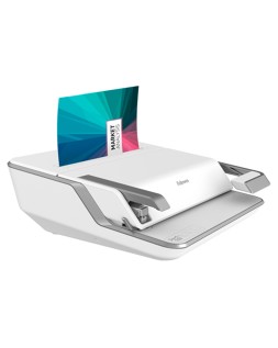 Encuadernadora para canutillo fellowes lyra 3 en 1 perfora hasta 20h a4 encuaderna 300h grapa 30h taladra 2 y 4