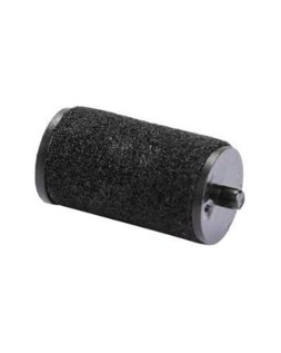 Rodillo entintador q-connect 20 mm tinta color negro para etiquetadora q-connect kf00712